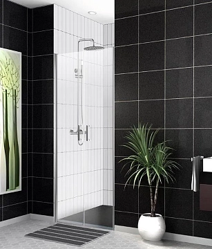 Душевая дверь в нишу BelBagno Uno UNO-B-2-90-C-Cr 