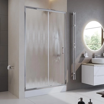 Душевая дверь в нишу BelBagno Uno-195 BF-1-140-CH-CR 