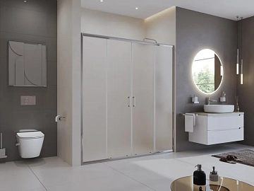 Душевая дверь в нишу BelBagno Uno-195 BF-2-170-P-Cr  - фото 2