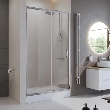 Душевая дверь в нишу BelBagno Uno-195 UNO-195-BF-1-160-C-Cr 
