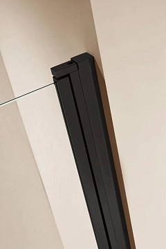 Душевая дверь в нишу Cezares Eco O-B-1-90-C-NERO  - фото 3