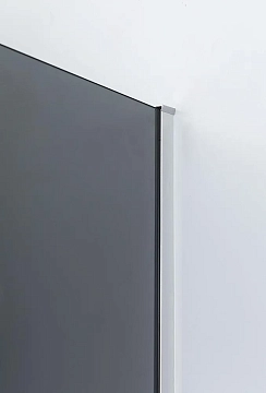 Душевая дверь в нишу Cezares Slider B-1-90/100-GRIGIO-Cr  - фото 2