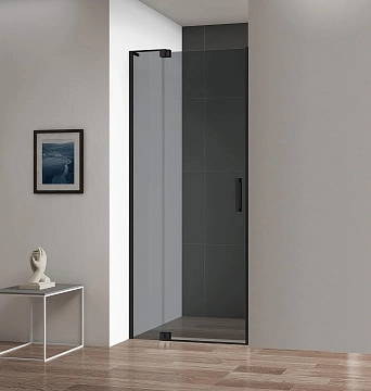 Душевая дверь в нишу Cezares Slider B-1-90/100-GRIGIO-NERO 