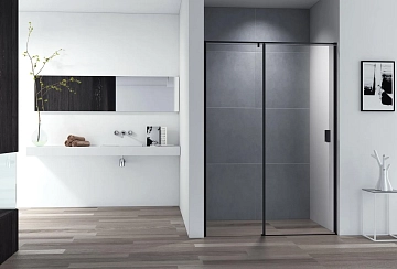 Душевая дверь в нишу Cezares Urban B-12-150-C-NERO 