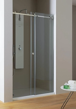 Душевая дверь в нишу Kolpa San Dorsa TV2D/S 140 см Uni silver  - фото 3