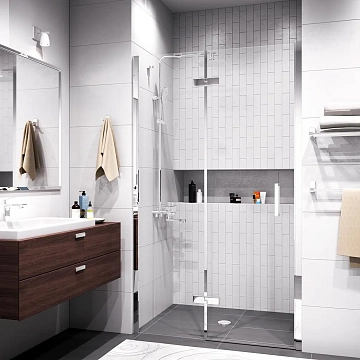 Душевая дверь в нишу Wasserkraft Aller 10H05-SPL 120 см  - фото 2