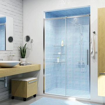Душевая дверь в нишу Wasserkraft Dinkel 58R30 / Alme 15R30 130 см  - фото 2