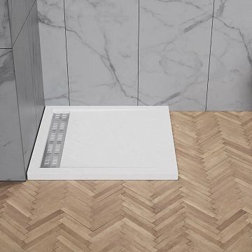 Поддон для душа BelBagno Due TRAY-BB-DUE-A-90-4-W0 90x90  - фото 3