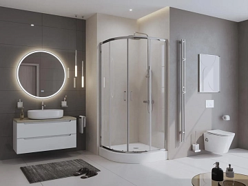 Поддон для душа BelBagno TRAY-BB-R-95-550-15-W  - фото 5