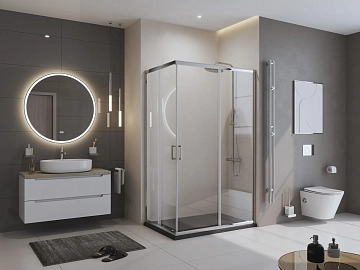 Поддон для душа BelBagno Uno TRAY-MR-UNO-AH-120/90-35-NERO-CR 120x90  - фото 4