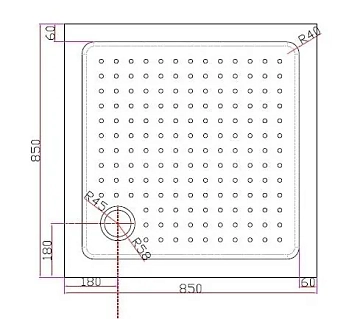 Поддон для душа Cezares TRAY-A-A-85-15-W  - фото 3