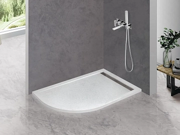 Поддон для душа Cezares TRAY-AS-RH-120/90-550-30-W-R  - фото 2