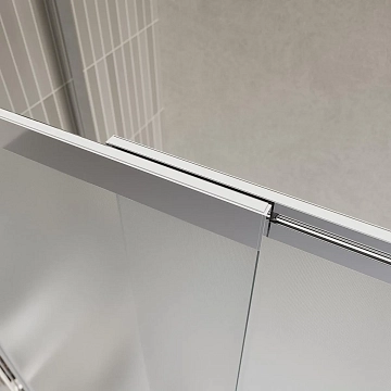 Шторка на ванну BelBagno Luce VF-11-90/145-P-Cr  - фото 2