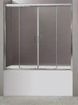 Шторка на ванну BelBagno Uno VF-2-170/145-C-Cr  - фото 2