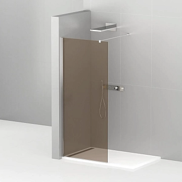 Душевая перегородка Cezares Liberta L-1-120-120-BR-Cr 
