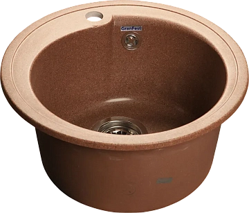 Мойка кухонная GranFest Rondo (R-450) 45 см терракот 