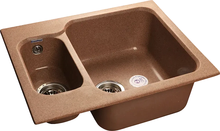 Мойка кухонная GranFest Standart 61x50 терракот