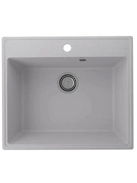 Мойка кухонная Ulgran Quartz Forte 580-04 платина 