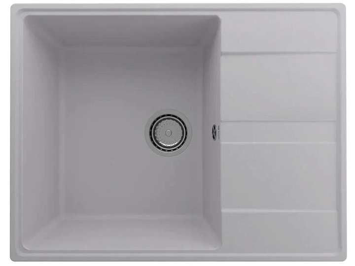 Мойка кухонная Ulgran Quartz Prima 650-04 платина