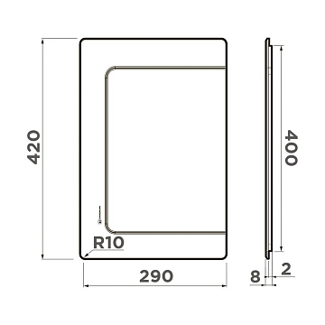 Разделочная доска Omoikiri CB-BASIC-400-WD  - фото 2