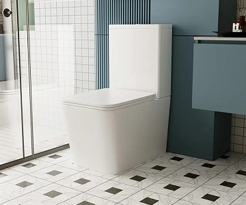 Унитаз-компакт Abber Rechteck AC1210 безободковый  - фото 4