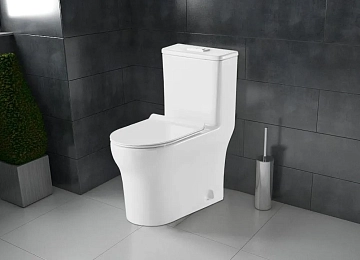 Унитаз-компакт Azario Sinto AZ1098 с микролифтом  - фото 2
