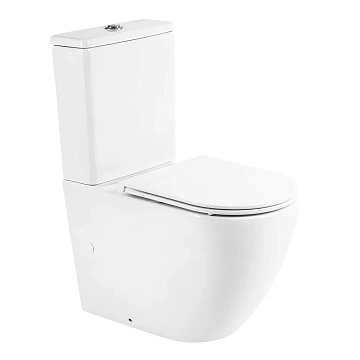 Унитаз-компакт BelBagno Sfera-R BB2141CPR/BB870SC безободковый 