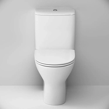 Унитаз-компакт Damixa Luna DX46C8600SC безободковый, с микролифтом  - фото 4