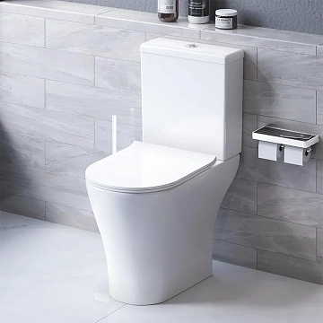 Унитаз-компакт Damixa Sirius DX86C8600SC безободковый  - фото 2