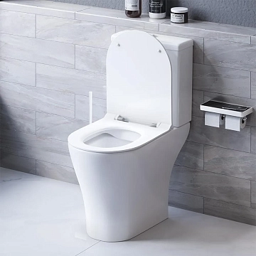 Унитаз-компакт Damixa Sirius DX86C8600SC безободковый  - фото 3