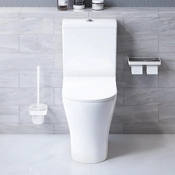 Унитаз-компакт Damixa Sirius DX86C8600SC безободковый  - фото 4