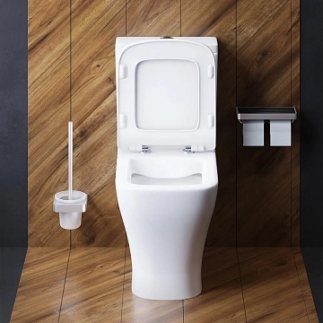 Унитаз-компакт Damixa Titan DX78C8600SC безободковый, с микролифтом  - фото 5