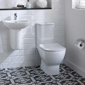 Унитаз-компакт Ideal Standard Tesi AquaBlade T008701 без бачка и сиденья  - фото 2