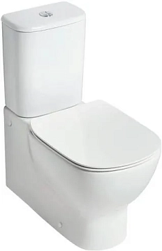 Унитаз-компакт Ideal Standard Tesi T008201 без бачка и сиденья  - фото 3