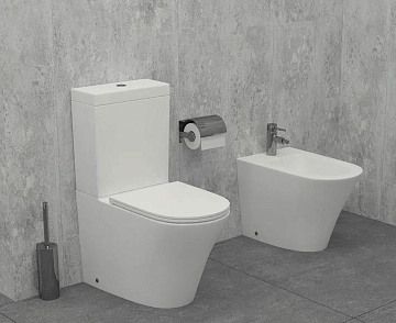 Унитаз-компакт Jacob Delafon Rodin+ UJAB102-00 без бачка и сиденья  - фото 4