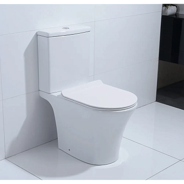 Унитаз-компакт Orans 9907WM безободковый, с микролифтом  - фото 3