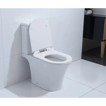 Унитаз-компакт Orans 9907WM безободковый, с микролифтом  - фото 4
