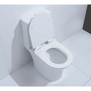 Унитаз-компакт Orans 9907WM безободковый, с микролифтом  - фото 5