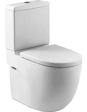 Унитаз-компакт Roca Meridian 342248000 без бачка и сиденья 