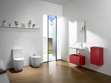 Унитаз-компакт Roca Meridian 342248000 без бачка и сиденья  - фото 5