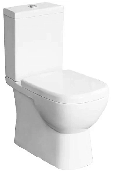 Унитаз-компакт Sanita luxe Quadro QDRSLCC01040522 с микролифтом 