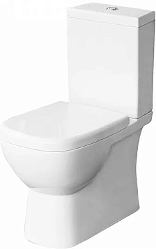 Унитаз-компакт Sanita luxe Quadro QDRSLCC01151022 с микролифтом 