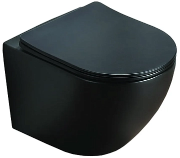 Унитаз подвесной Azario Grado AZ0046MBSP безободковый 