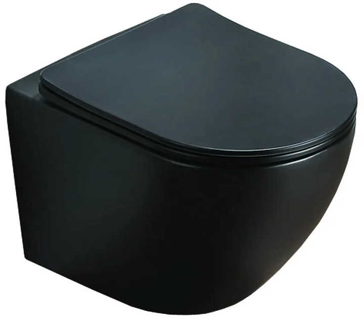 Унитаз подвесной Azario Grado AZ0046MBSP безободковый