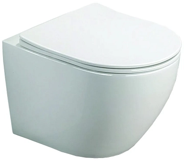 Унитаз подвесной Azario Grado AZ0046SP безободковый 