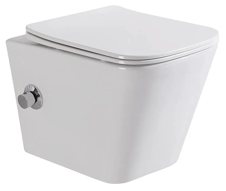 Унитаз подвесной BelBagno Due BB3103CHR-BS/SC