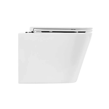 Унитаз подвесной BelBagno Flay-R BB053CHR/BB870SC  - фото 2