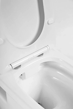 Унитаз подвесной BelBagno Loto BB070CHR/SC безободковый  - фото 5