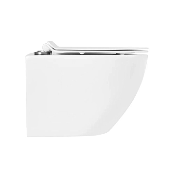 Унитаз подвесной BelBagno Sfera-R BB046CHR/BB2111SC безободковый  - фото 2