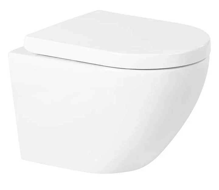 Унитаз подвесной BelBagno Sfera-R BB046CHR/BB865SC безободковый